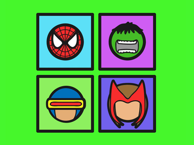 Marvel Heroes Icon Pack - Free Download