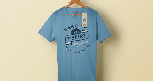 Download Free Hanging T Shirt Mockup Psd Free Download
