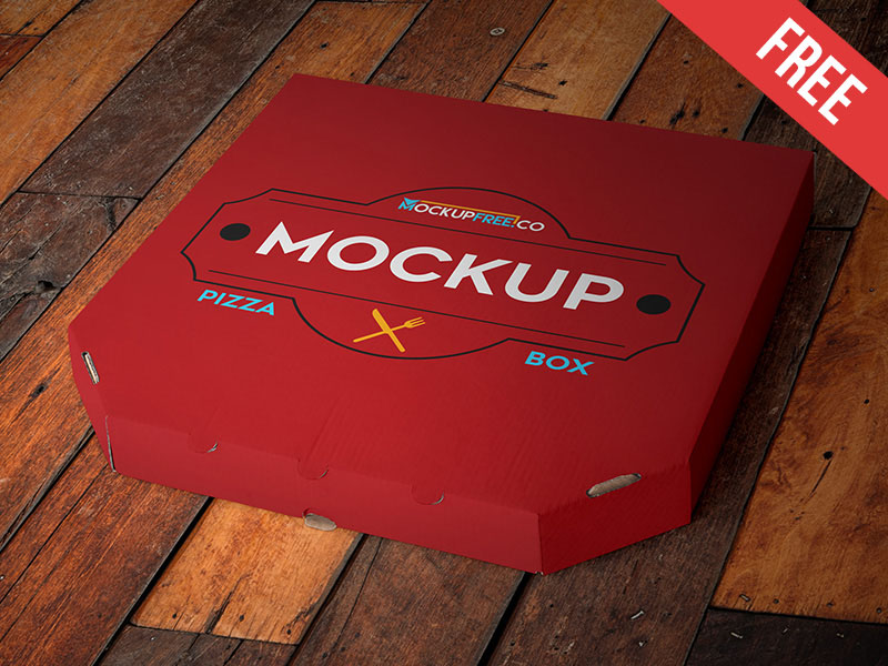 Download Pizza Box Mockup PSD - Free Download