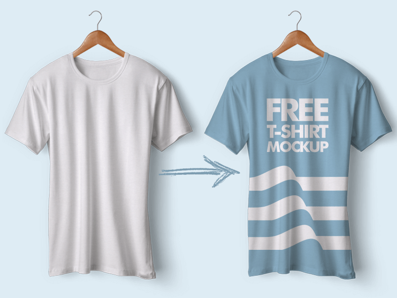 Download Realistic Hanging T Shirt Mockup Psd Free Download