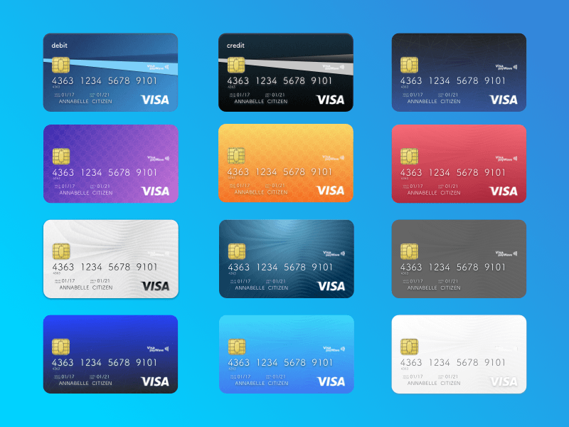 12 Free Credit Card And Debit Card Designs Free Download 4522