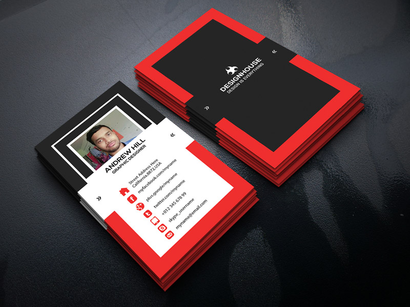 free graphic design business card maker