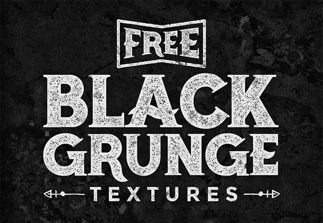 10 Free Black Grunge Textures - Free Download