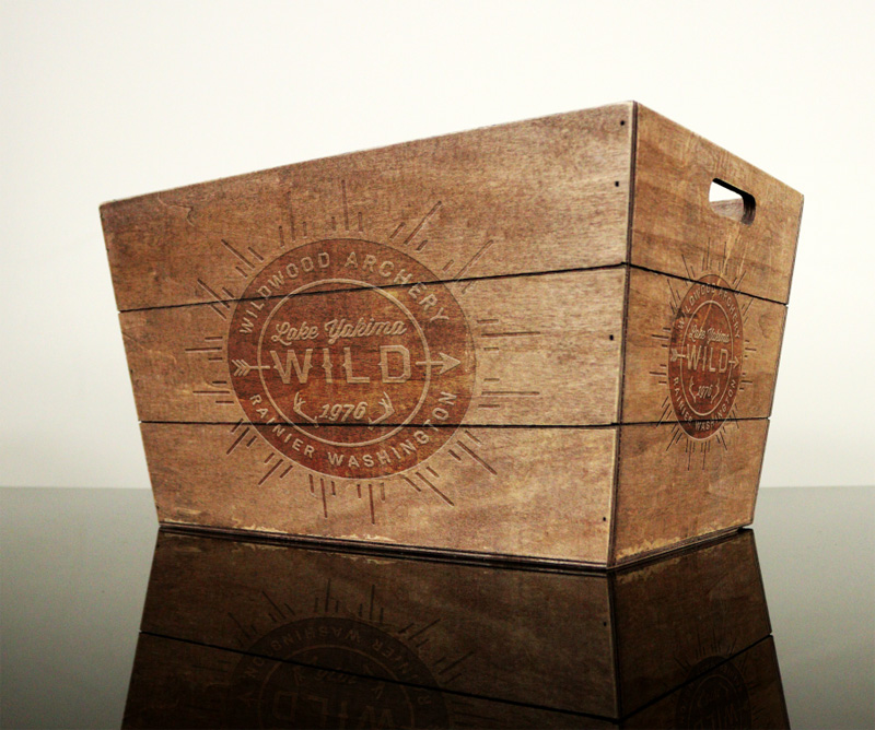 Download Free Vintage Wood Box Mockup PSD - Free Download