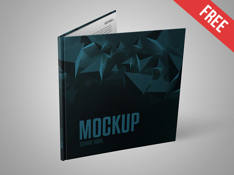 Download Square Book Mockup Psd Free Download