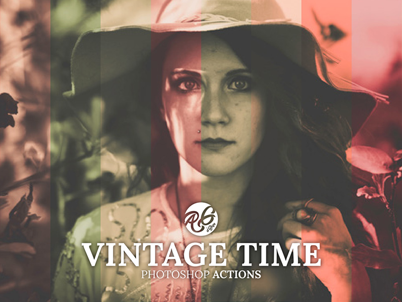 Free Vintage Style Photoshop Action - Free Download