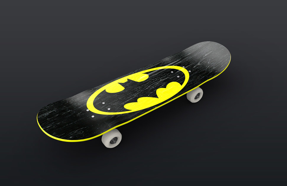 Download Free Skateboard Mockup PSD - Free Download