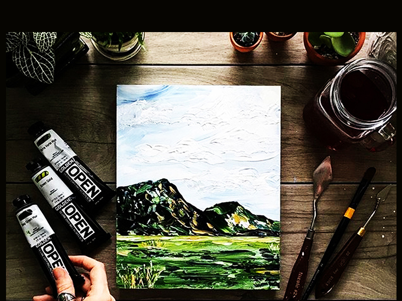 Download Free Realistic Painting Mockup PSD - Free Download