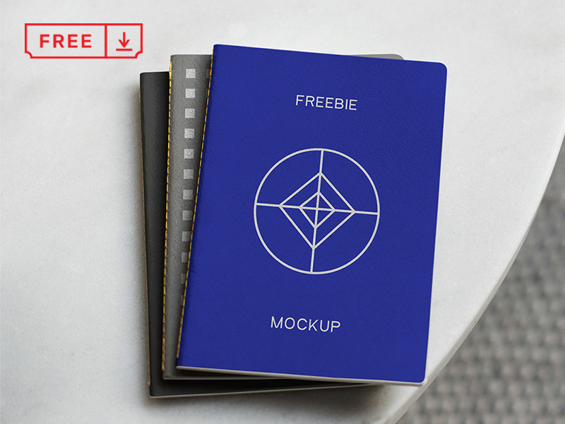 Download Free Realictic Notebook Psd Mockup - Free Download