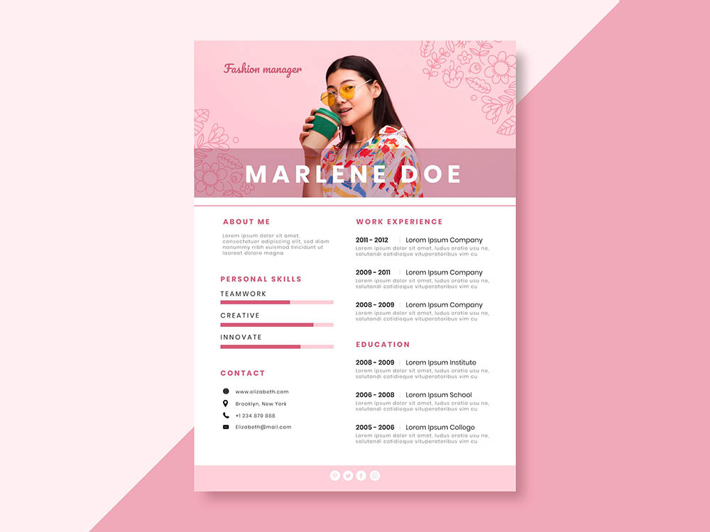 free-fashion-manager-resume-template-free-download