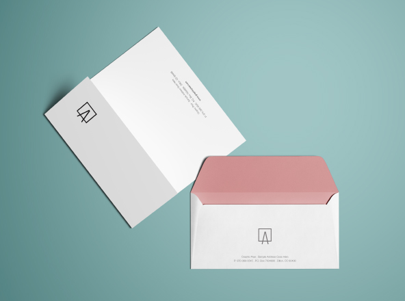 Download Free Envelope and Letterhead Mockup - Free Download