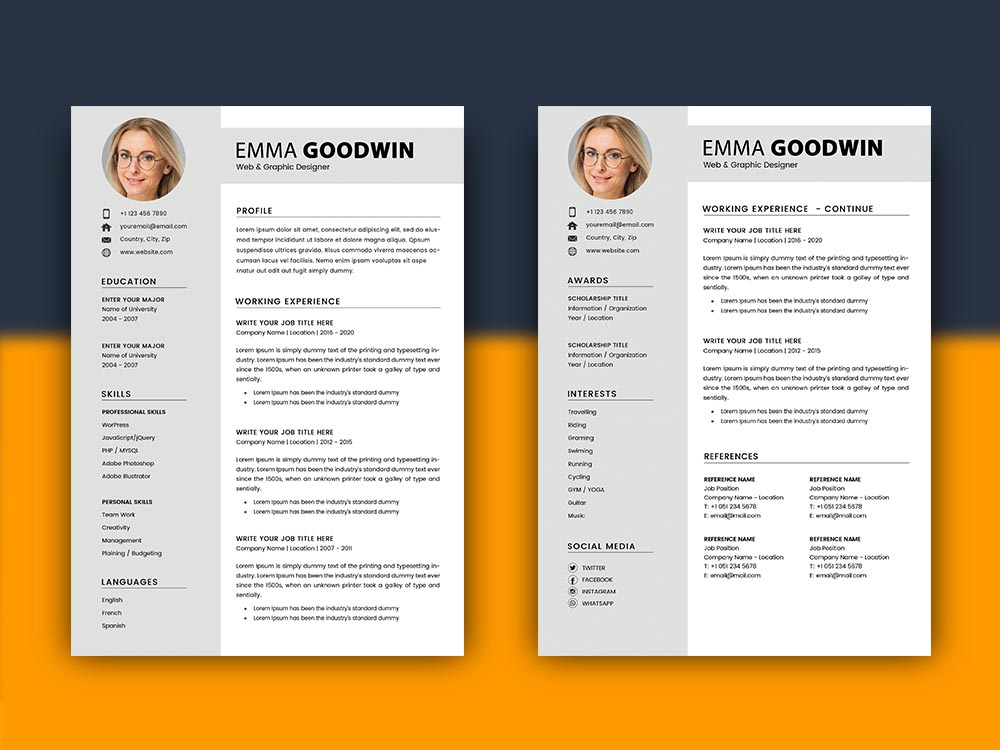 resume and cover letter matching