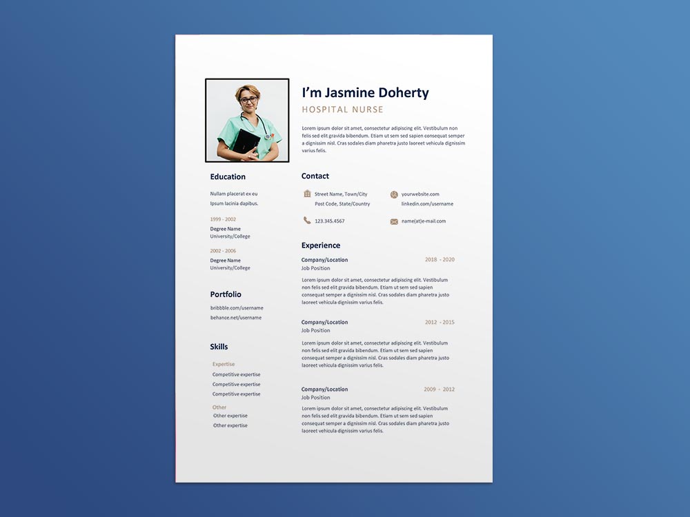 Free Foreman Resume Template - Free Download