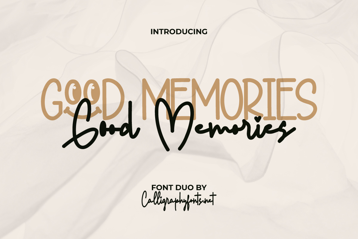 Good Memories Font